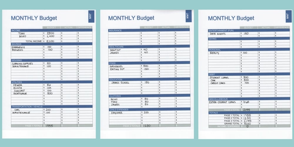 Today, I am showing you our 2017 Budget-by-Paycheck Binder. Learn how I manage our money on a monthly basis, track our spending, pay off debt, and how we save for important goals. Get the budget printables that I use, and start creating a plan for your money today. 