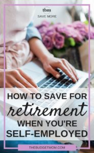 Learning how to save for retirement when you're self-employed is critical to your long-term financial goals. Here are two options to consider if you're working for yourself.