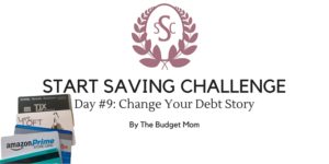 start saving challenge,day 9,save,save more,saving
