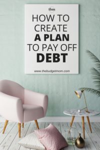 If you are overloaded with debt, trying to figure out the best way to pay it off can seem overwhelming. If you don't even know where to begin to start eliminating your debt, don't miss this step-by-step guide on how to create a plan to pay it off.