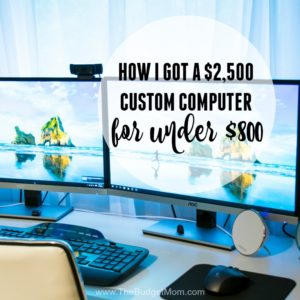 Have you ever wondered if it would just be cheaper to build your own computer? This is my experience with having a custom computer made specifically for my needs. If you are looking for a computer that has features beyond a basic desktop, building one can save you a ton of money. Click to read about my experience and why I have no regrets!