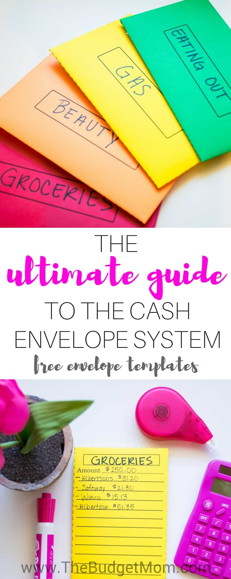 Ultimate Guide To The Cash Envelope System The Budget Mom