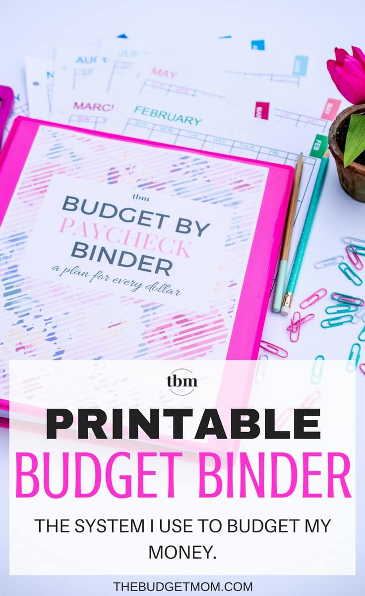 Printable Budget Binder PINTEREST