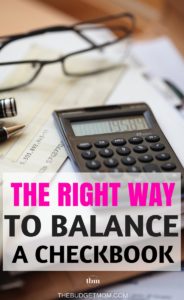 Balancing a checkbook might seem like a thing of the past, but it's one of the most basic habits of good financial management.