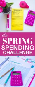 A spending challenge designed to show you where your money is going. Cut back on unnecessary spending and create a realistic working budget!