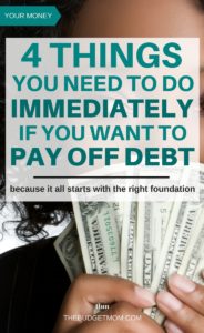 Do you have student loans, credit cards, or car loans that you want to get rid of? This is a great article that sets up an actual foundation for paying off debt quickly.