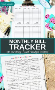 If you are struggling to pay the monthly bills with multiple paychecks, then this Monthly Bill Tracker is for you! Designed to help you keep track of expenses so you can figure out what bills to pay with each paycheck. If you receive one paycheck every month, then paying the bills is easy. You simply pay all of it on the same day every month. But what happens when you have multiple paychecks that vary every month? Determine what you what you can afford every paycheck by keeping track of when your bills are due and then allocate any remaining money into cash envelopes for your spending categories.