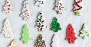 Impress everyone at your next holiday celebration with these fantastic Vanilla Sugar Cookies. The perfect addition to any cookie tray, these cut-out cookies keep their shape and are easy to decorate!