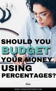 The pros and cons of a percentage-based budget, why I won't use it, and the budgeting method that I recommend.