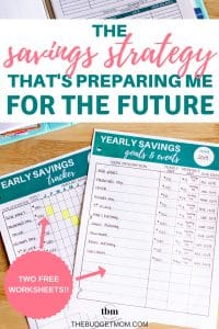 Do you want to create a savings plan that actually works? Here is the exact system that keeps me out of debt and allows me to save cash for the future!