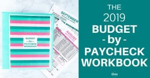 The custom designed 2019 Budget-by-Paycheck Workbook is made for people who budget their income based on paychecks. Not only is it one of the only workbooks of it's kind, but it's specially made for the Cash Envelope Method. It's time to develop a budget that actually works for your life so you can control of your money!
