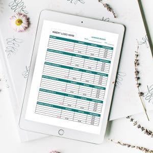 The Business Budget Worksheets allow you to track all of the critical information you need to know for your small business. All five worksheets are offered in Excel format, which allows you to customize each worksheet for your unique business needs.