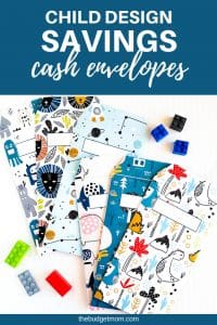 Use these child-designed vertical cash savings envelopes to teach your child the valuable lessons of saving money. Use the envelopes to store cash allowances & birthday money!