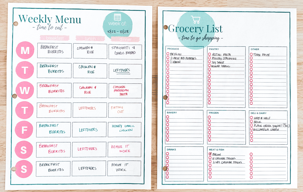 A realistic view into my $400 per month meal plan! Get every recipe that I used in my October meal plan, my grocery lists, costs, and so much more! Read about how I am utilizing my Instant Pot to save time and money!