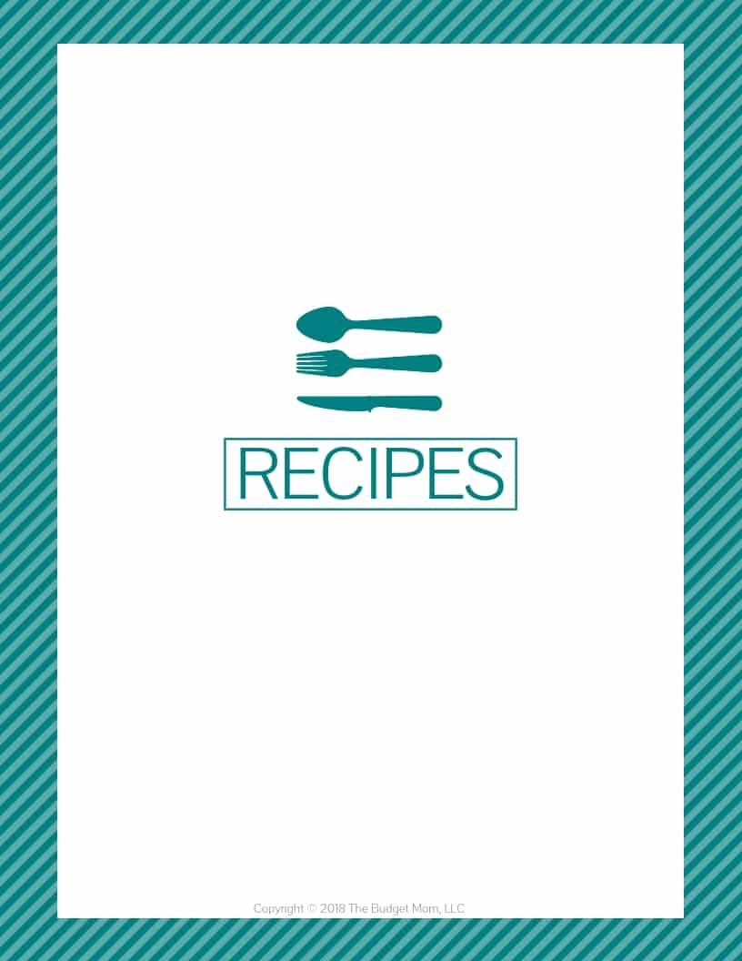 Recipe Binder Image