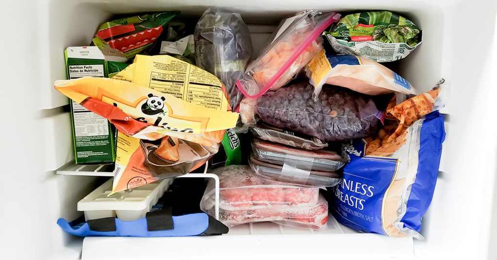 Are you looking for ways to save money on your grocery budget? Try completing the Freezer Challenge, and start eating what you already have at home.