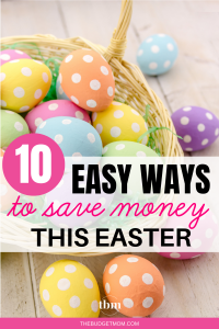 Easter clothes can cost you a fortune, and buying gifts for the kids has made Easter the second most expensive holiday of the year! Check out my 10 money-saving ideas that are practical and fun, and will make your kids feel special!