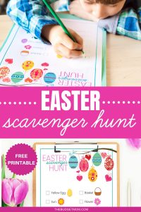 Finding ways to have fun with the family on Easter doesn't have to cost a fortune. Use this free Easter Scavenger Hunt to add some excitement to your Easter Sunday!