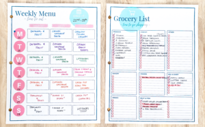 A realistic view into my $400 per month meal plan! Get every recipe that I used in my July meal plan, my grocery lists, costs, and so much more!