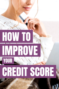 A bad credit score is one that costs you money or opportunities. Learn how to improve your credit score in 5 easy steps!