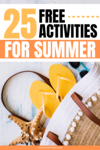25 free summer activities the whole family can enjoy. Make the most of summer without deleting your bank account!