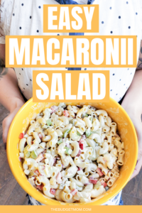 An easy classic Macaroni salad recipe that is a perfect side dish to your BBQ meals and the warmer weather. Save money by using ingredients you already have at home!