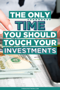 It might be tempting to withdraw investments, especially during times of economic uncertainty. However, most people should avoid touching their investments.