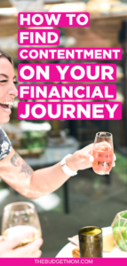 Finding financial contentment will always be a challenge. Here’s how to find joy on the journey to accomplishing your financial goals.